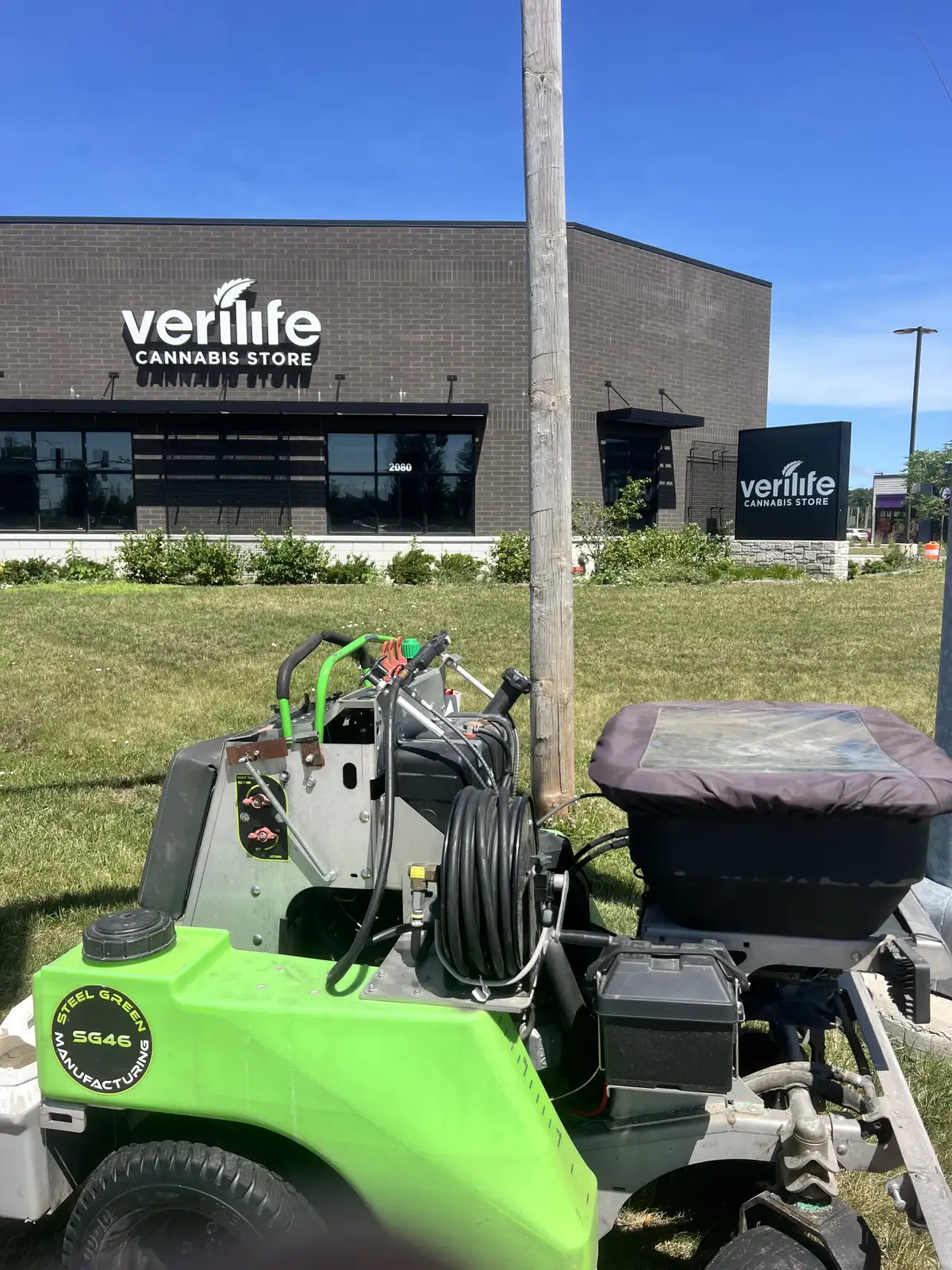 Healthy thick green lawn in Oswego, IL after professional core aeration and overseeding by Better Turf and Snow